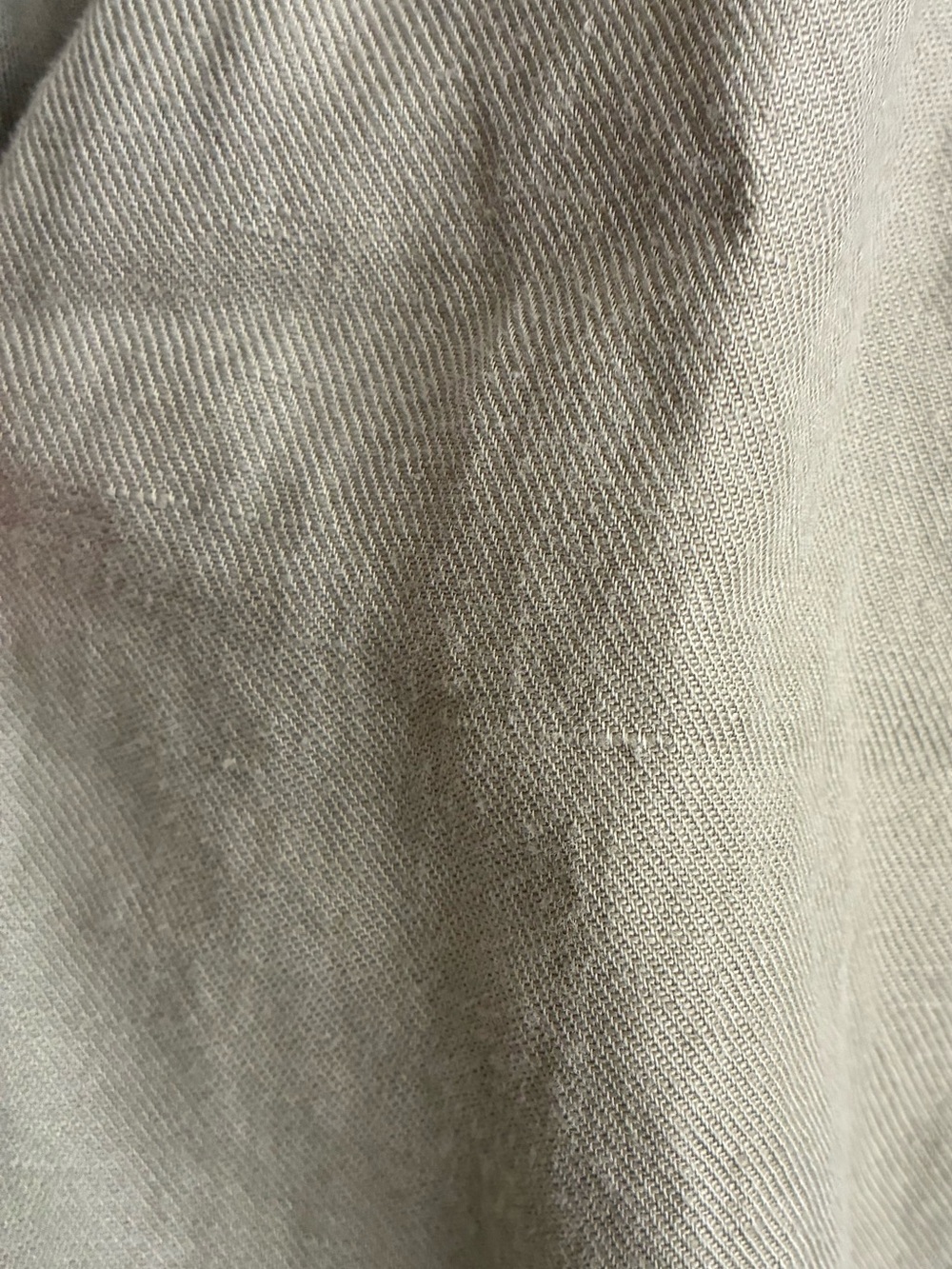 Madewell Sage Green Linen Blend Elastic Waist Skirt S - Picture 11 of 11